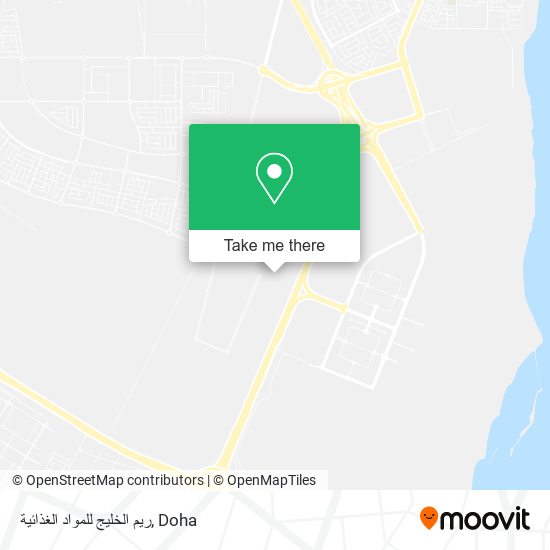 ريم الخليج للمواد الغذائية map