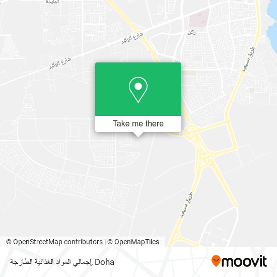 إجمالي المواد الغذائية الطازجة map