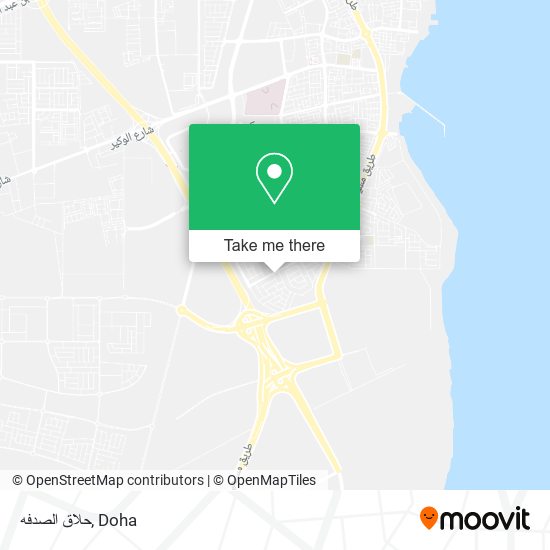 حلاق الصدفه map