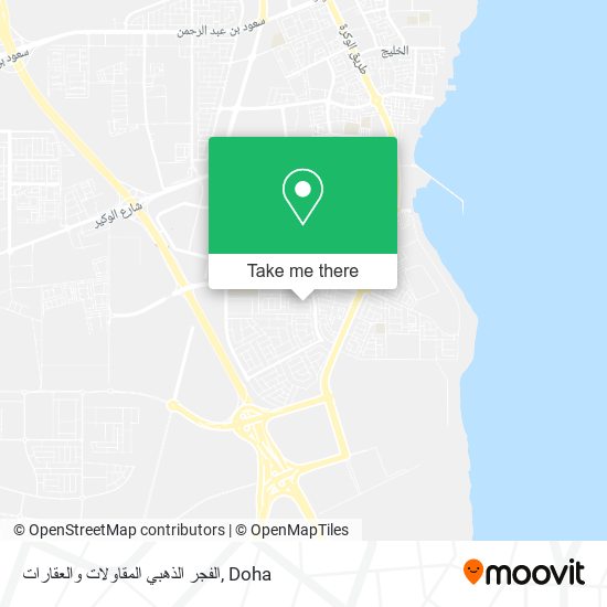 الفجر الذهبي المقاولات والعقارات map
