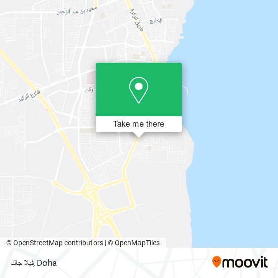 فيلا جاك map