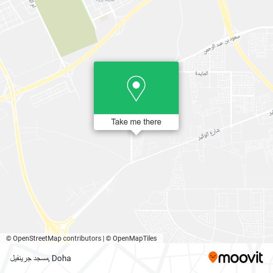 مسجد جرينفيل map