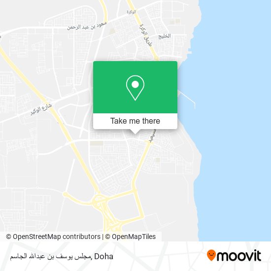 مجلس يوسف بن عبدالله الجاسم map