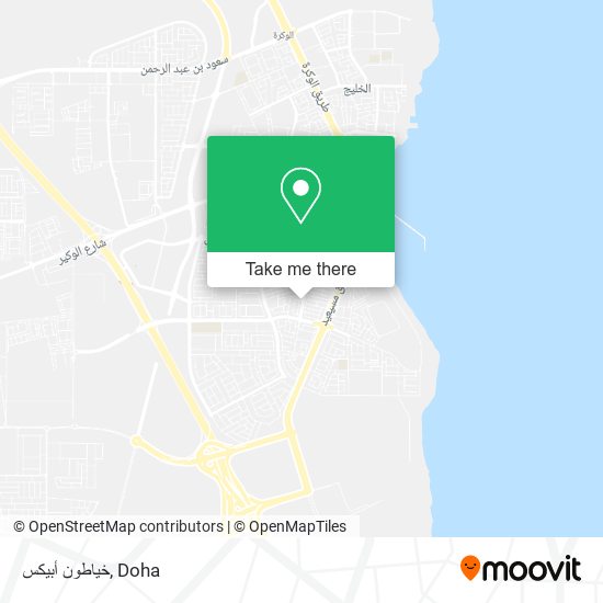 خياطون أبيكس map