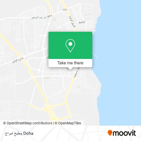 مطبخ امواج map