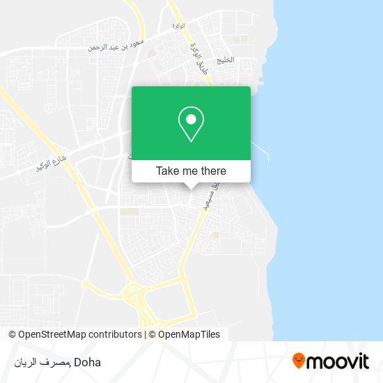 مصرف الريان map