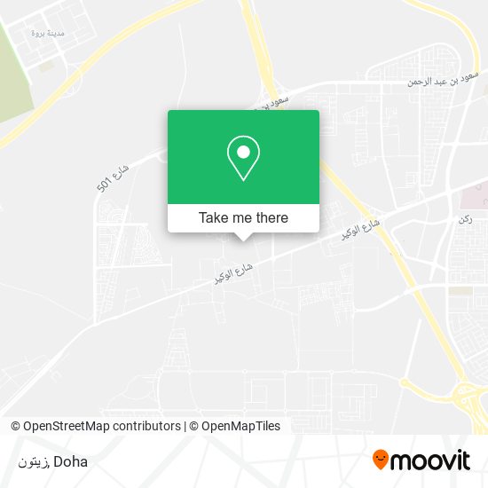زيتون map