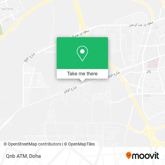 Qnb ATM map