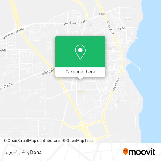 مجلس السهول map
