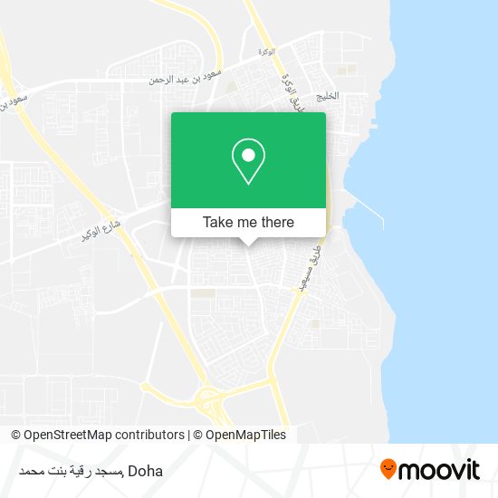 مسجد رقية بنت محمد map