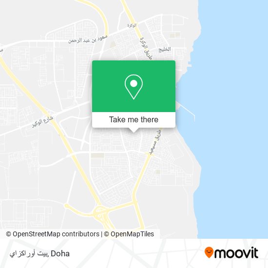 بيت أوراكزاي map