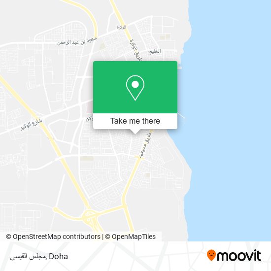 مجلس القيسي map