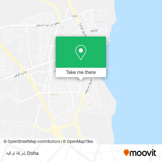 شركة إم كيه map