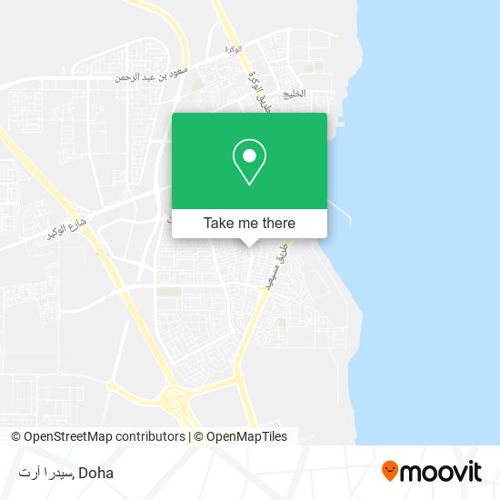 سيدرا آرت map