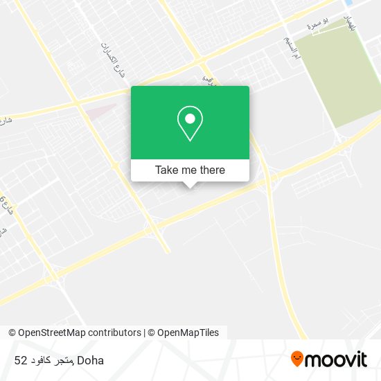 متجر كافود 52 map