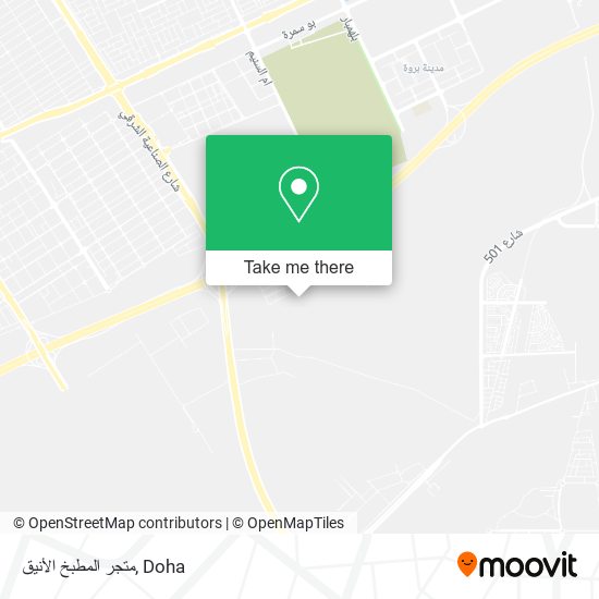 متجر المطبخ الأنيق map