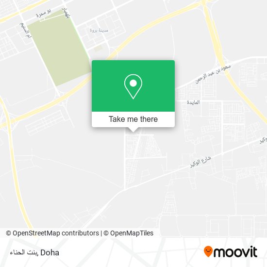 بنت الحناء map