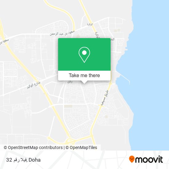 فيلا رقم 32 map