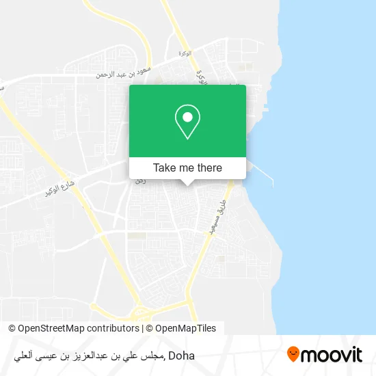 مجلس علي بن عبدالعزيز بن عيسى آلعلي map