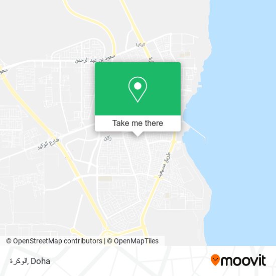 الوكرة map