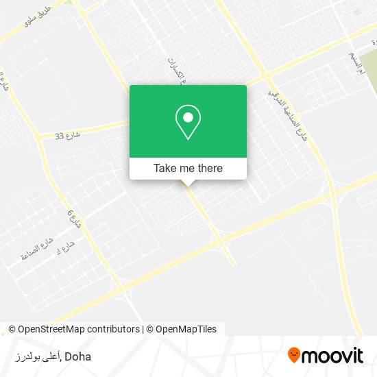 أعلى بولدرز map