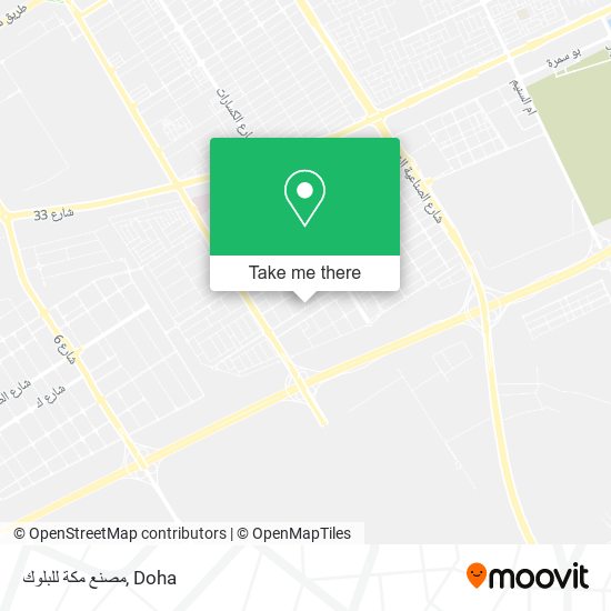 مصنع مكة للبلوك map