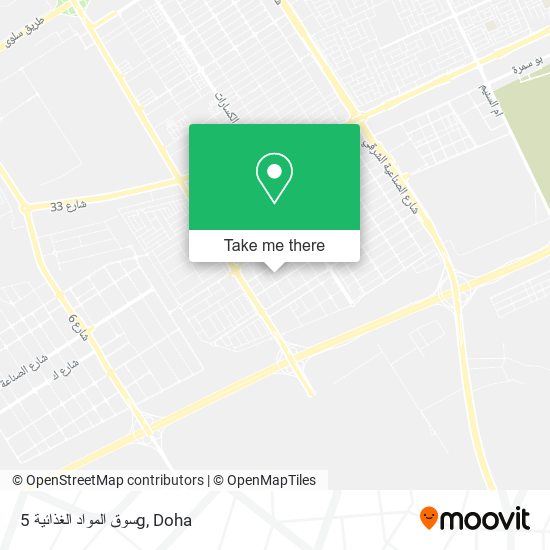 سوق المواد الغذائية 5g map
