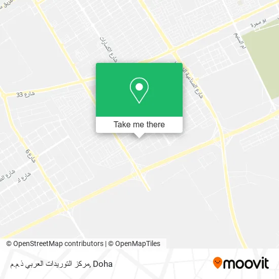 مركز التوريدات العربي ذ.م.م map