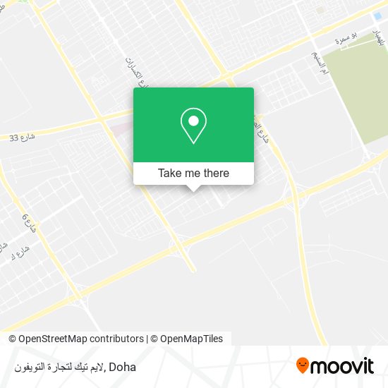لايم تيك لتجارة التويفون map