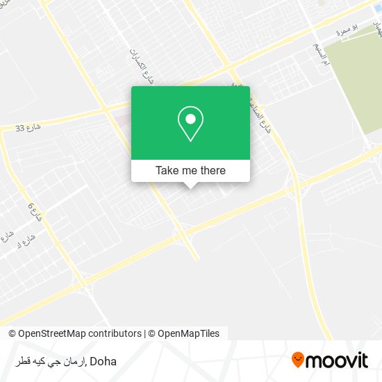 ارمان جي كيه قطر map
