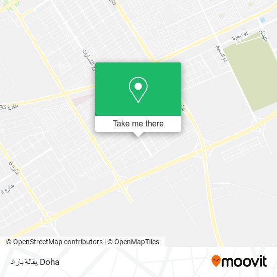 بقالة باراد map