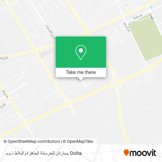 سبارتان للخرسانة الجاهزة والبلاط ذ.م.م map