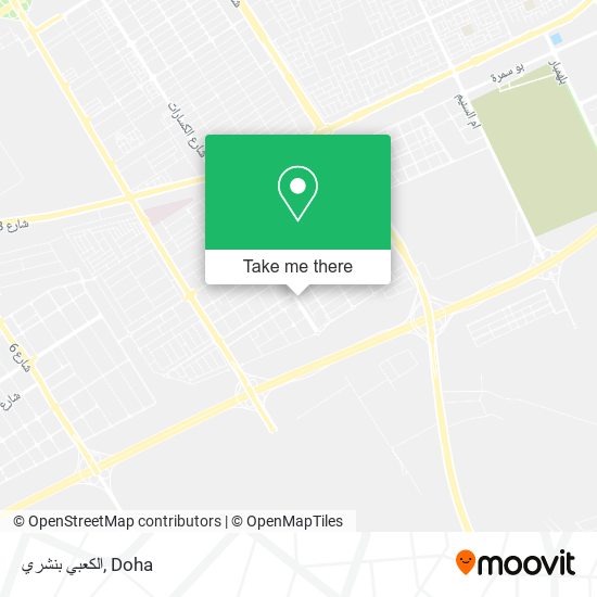 الكعبي بنشري map