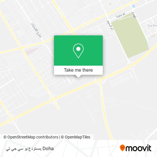 مستودع يو سي جي تي map