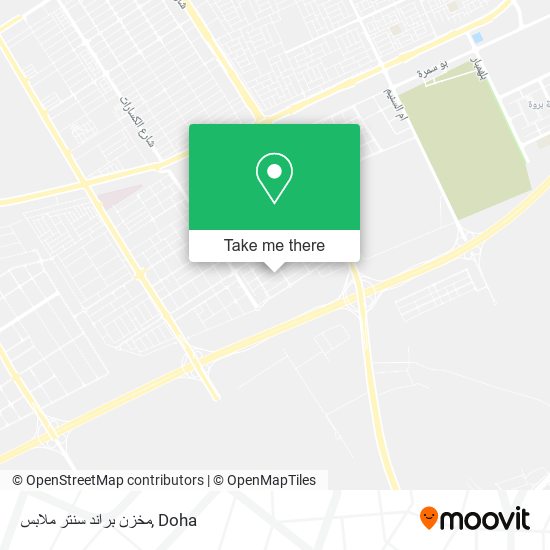 مخزن براند سنتر ملابس map