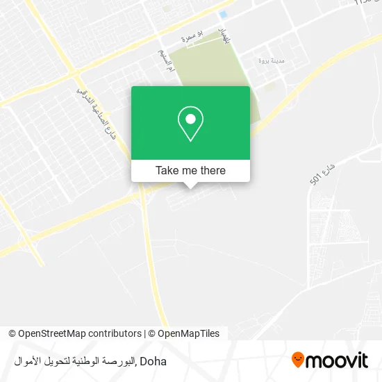 البورصة الوطنية لتحويل الأموال map