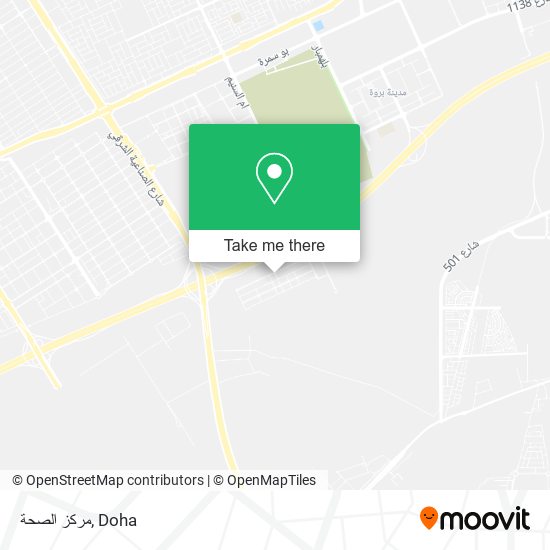 مركز الصحة map