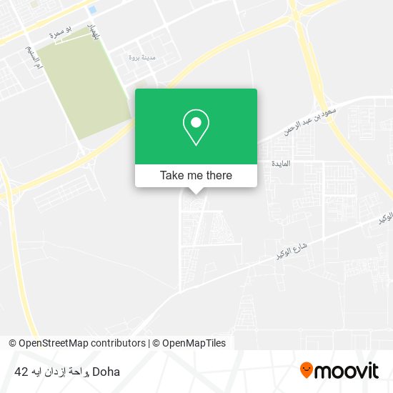 واحة إزدان ايه 42 map