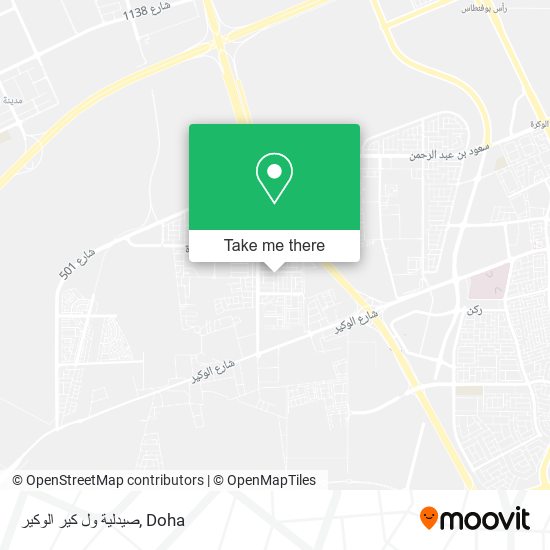 صيدلية ول كير الوكير map