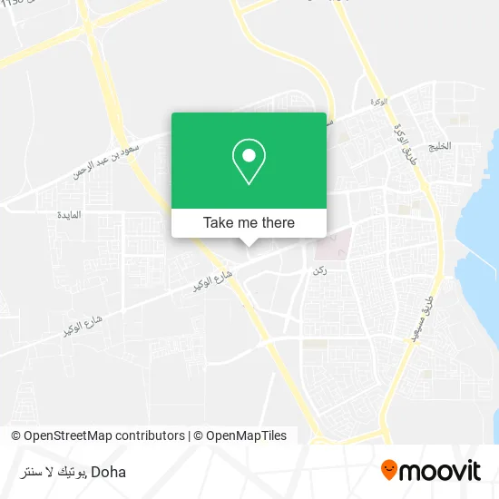 بوتيك لا سنتر map