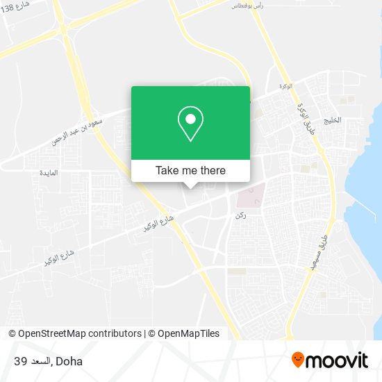 السعد 39 map
