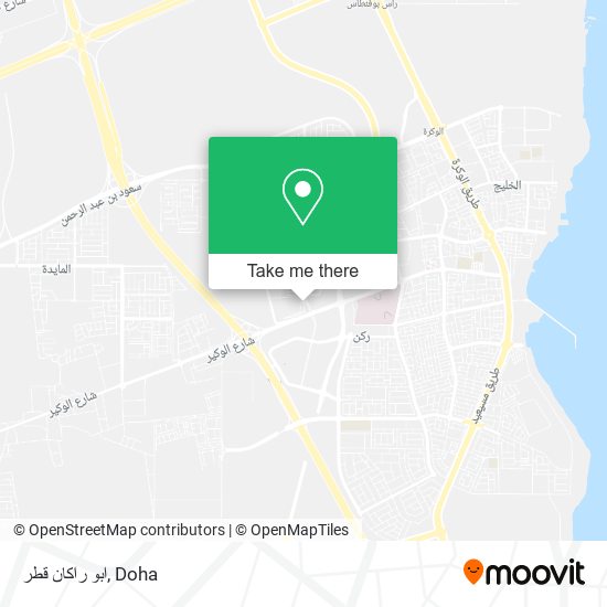 ابو راكان قطر map