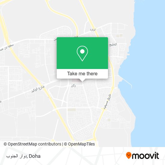 دوار الجنوب map