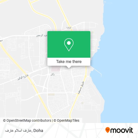 عارف اسلام عارف map