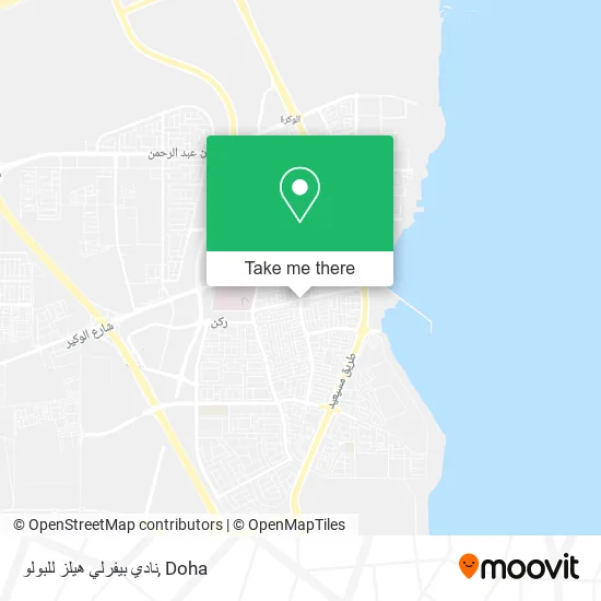 نادي بيفرلي هيلز للبولو map