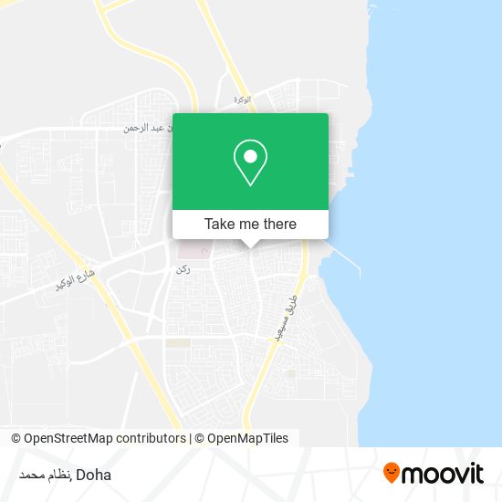 نظام محمد map