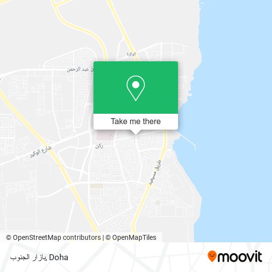 بازار الجنوب map