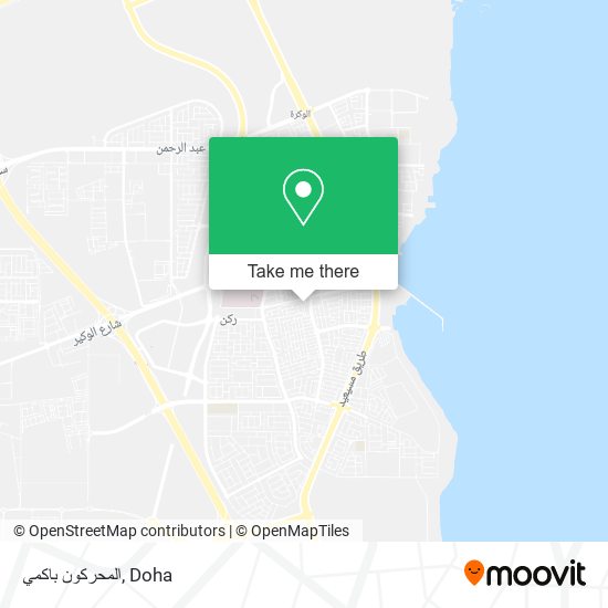 المحركون باكمي map