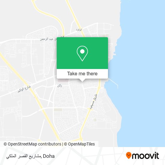 مشاريع القصر الملكي map