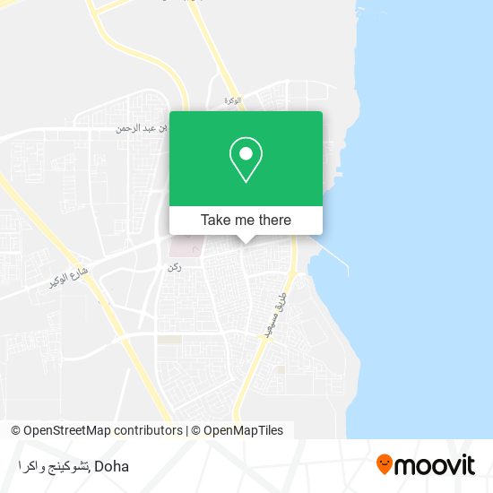 تشوكينج واكرا map